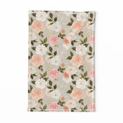 Vintage Pastel Floral