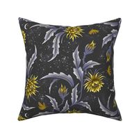 Queen of the Night - Grey / Yellow - Andrea Muller