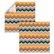 Tropical Chevron Glitter (Color 2)