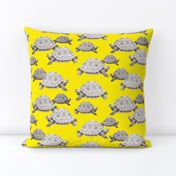 Turtles on Yellow