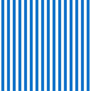 Stripes Vertical Bright Blue