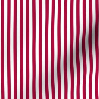 Stripes Vertical Deep Red
