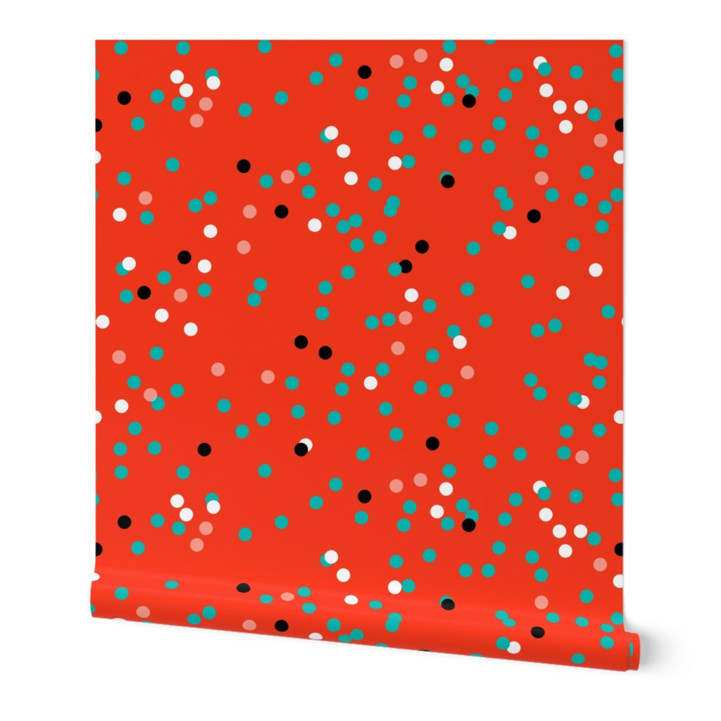 Fun-Fetti - Polka Dot Red