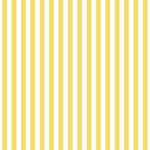 Light Yellow Stripes Fabric, Wallpaper and Home Decor