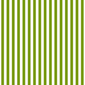 Stripes Vertical Lime Green
