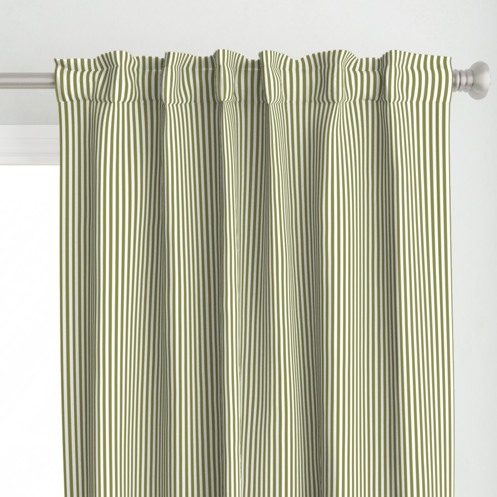 Stripes Vertical Olive Green