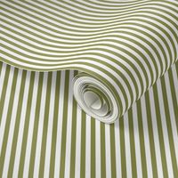 Stripes Vertical Olive Green