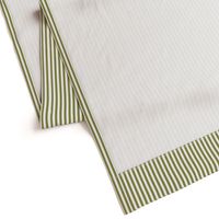 Stripes Vertical Olive Green