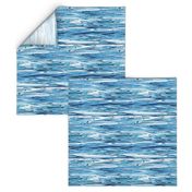 LQLK - Liquid Lake  Blue Marble, small, crosswise