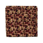 Olive & Red Camo - Large