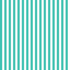 Stripes Vertical Turquoise 