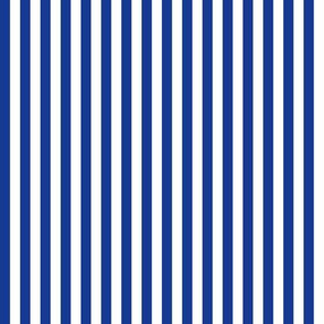 Stripes Vertical Royal Blue