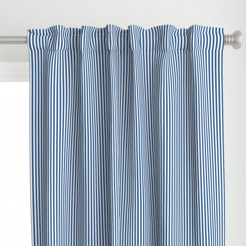 Stripes Vertical Cobalt Blue