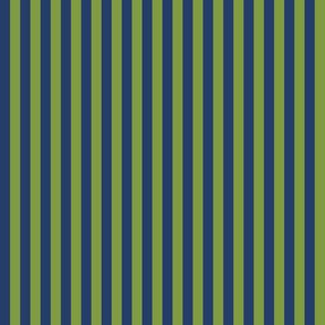Stripes Vertical Cobalt Blue & Kelly Green