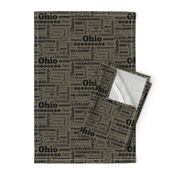 Ohio cities 2, dark khaki