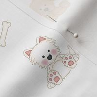 Puppy Dog Bones Dalmatian Westie