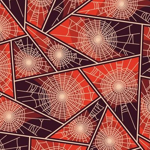 Vintage Matchbox Spiderweb - Red