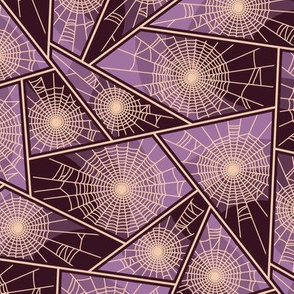 Vintage Matchbox Spiderweb - Violet