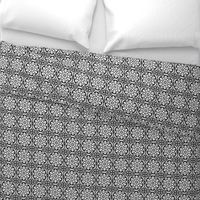 Moroccan Lattice Black and White