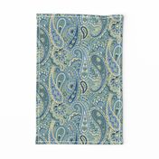 Ocean Blue Paisley