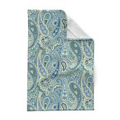 Ocean Blue Paisley