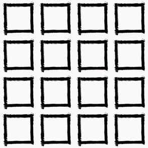 Square Strokes Black on White
