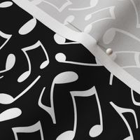 Music Notes Black