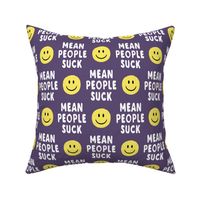  mean people suck - dark purple vertical
