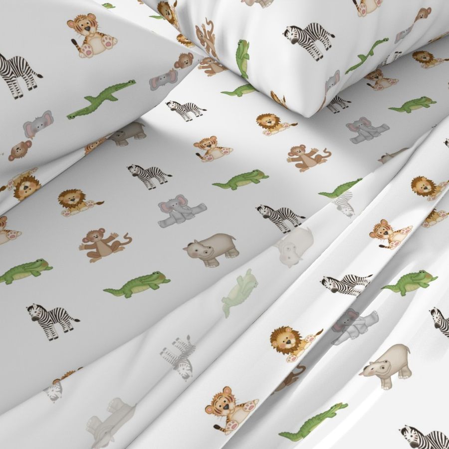 Safari Animals Baby Nursery