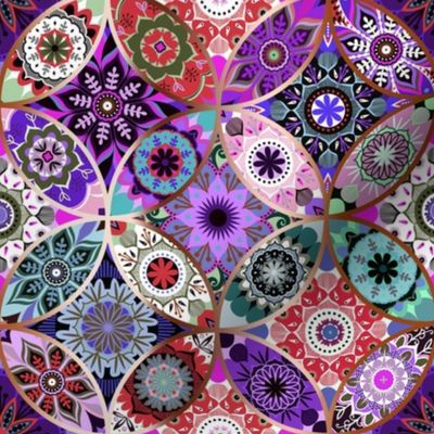 Moroccan bazaar | purple