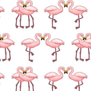 Flamingo Bird Baby Nursery Love