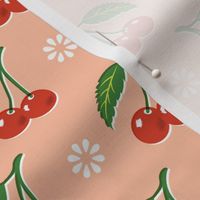 Cherry Bomb* (Peach Halves) || minimalist cherries