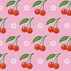 Cherry Bomb* (Pink Cow) || minimalist cherries