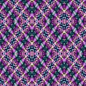 Magic Purple Diamond Tie Dye