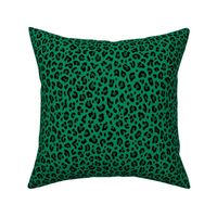 ★ LEOPARD PRINT in GREEN ★ Small Scale / Collection : Leopard spots – Punk Rock Animal Print