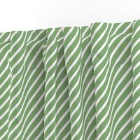 Mint Diagonal Stripes