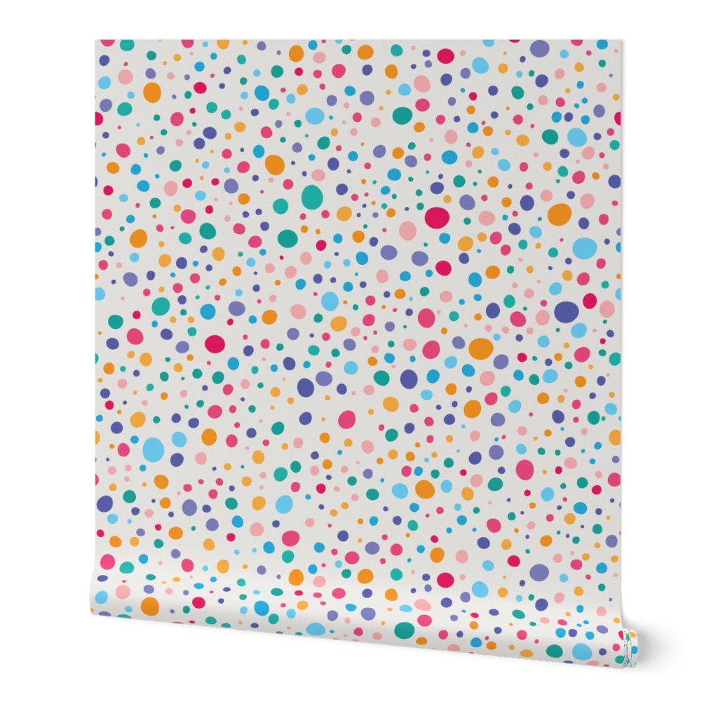 Colorful Wonky Dots