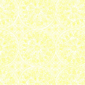 Summer Mandalas (yellow-white)
