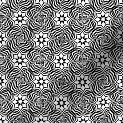 marakesh tile black and white