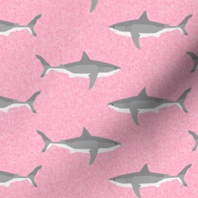 shark ocean animals sharks pink