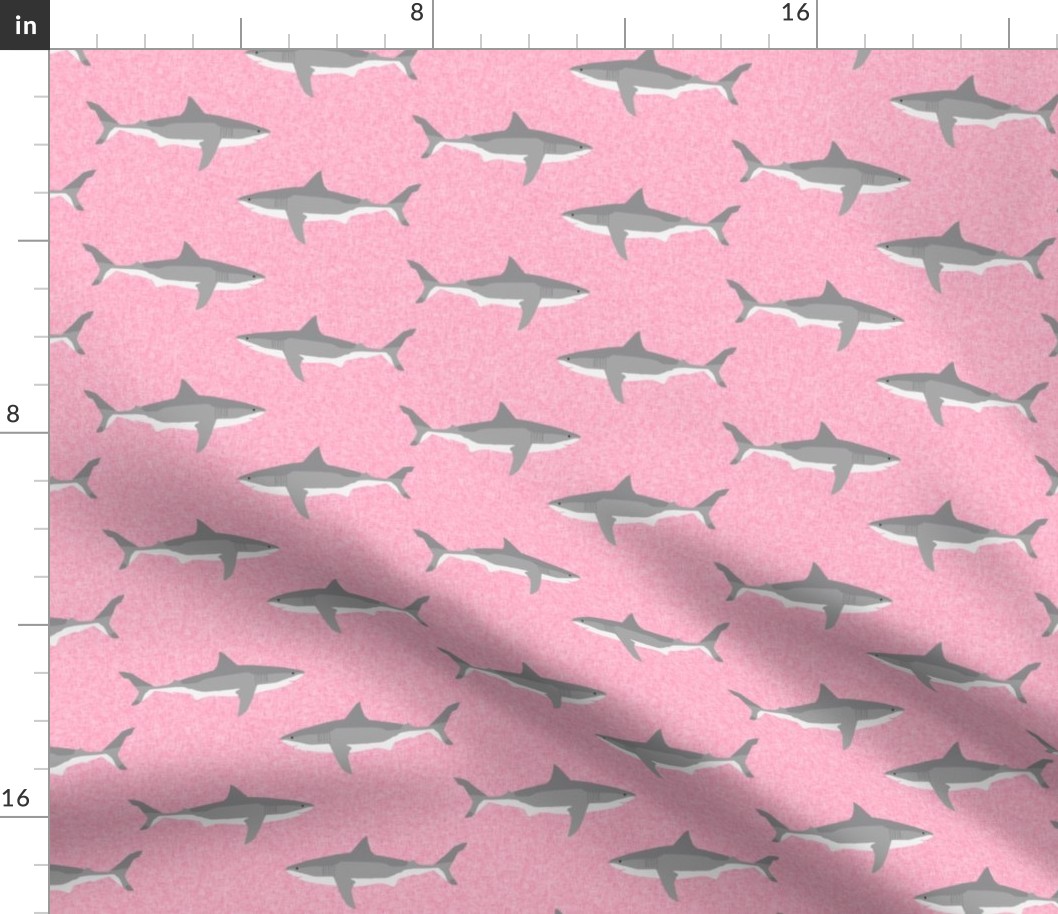 shark ocean animals sharks pink