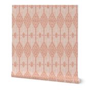 West End - Pink and Cream Geometric