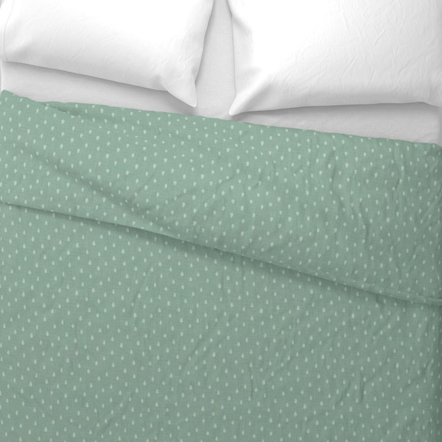 Raindrop Linen Soft Eucalyptus