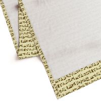 Babylonian Cuneiform in Brown & Parchment // Large