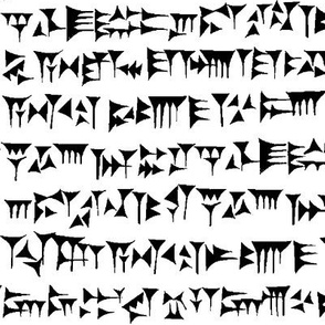 Babylonian Cuneiform // Large