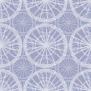 Big wheels on small wheels, in pale white chalk on soft Prussian Blue, by Su_G_©SuSchaefer