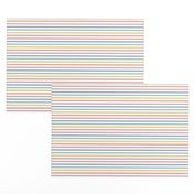 Muted Rainbow Stripes