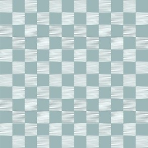 Checks | turquoise | small