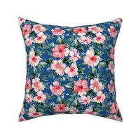 8" Summer Florals - Bright Blue