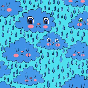 sad rain clouds 